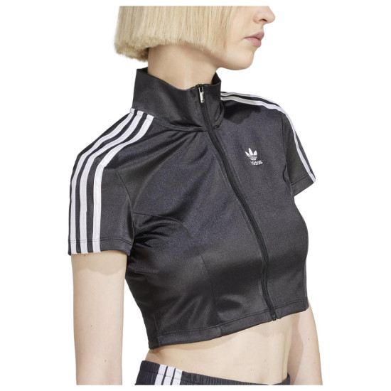 Adidas Γυναικεία ζακέτα Adicolor Shortsleeve Cropped Track Top